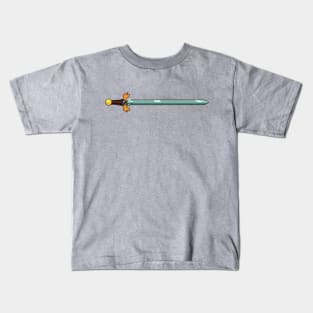 Adventure time  Finn's sword Kids T-Shirt